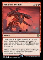 Crepuscolo del Sole Rosso