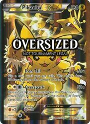 Pikachu EX [Iron Tail | Overspark]