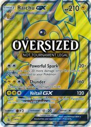 Raichu GX [Powerful Spark | Thunder | Voltail GX]