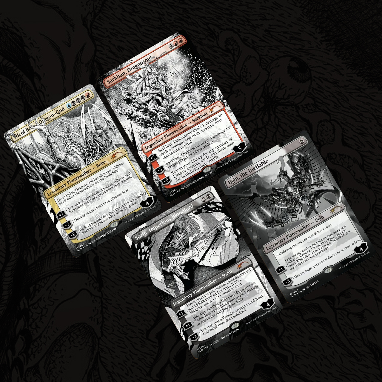 Secret Lair Drop: WPN Exclusive: More Borderless Planeswalkers: Set