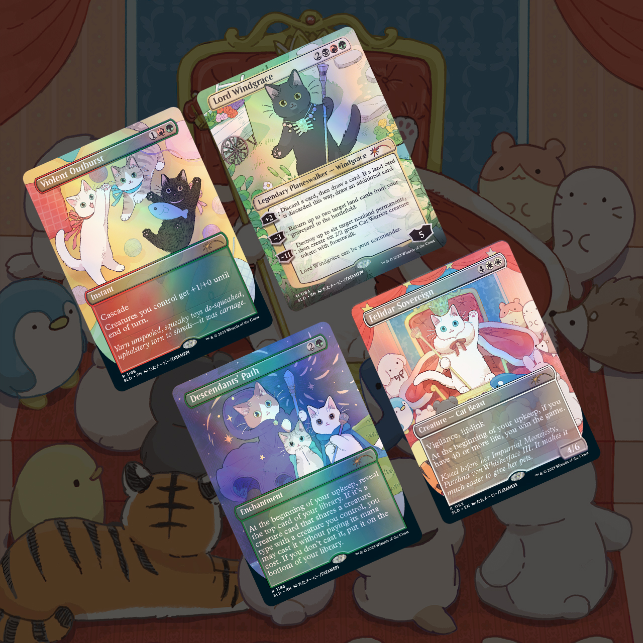 Secret Lair Drop Series: LOOK AT THE KITTIES Set