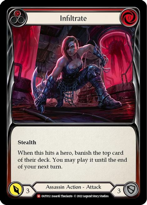 Infiltrate Card Front