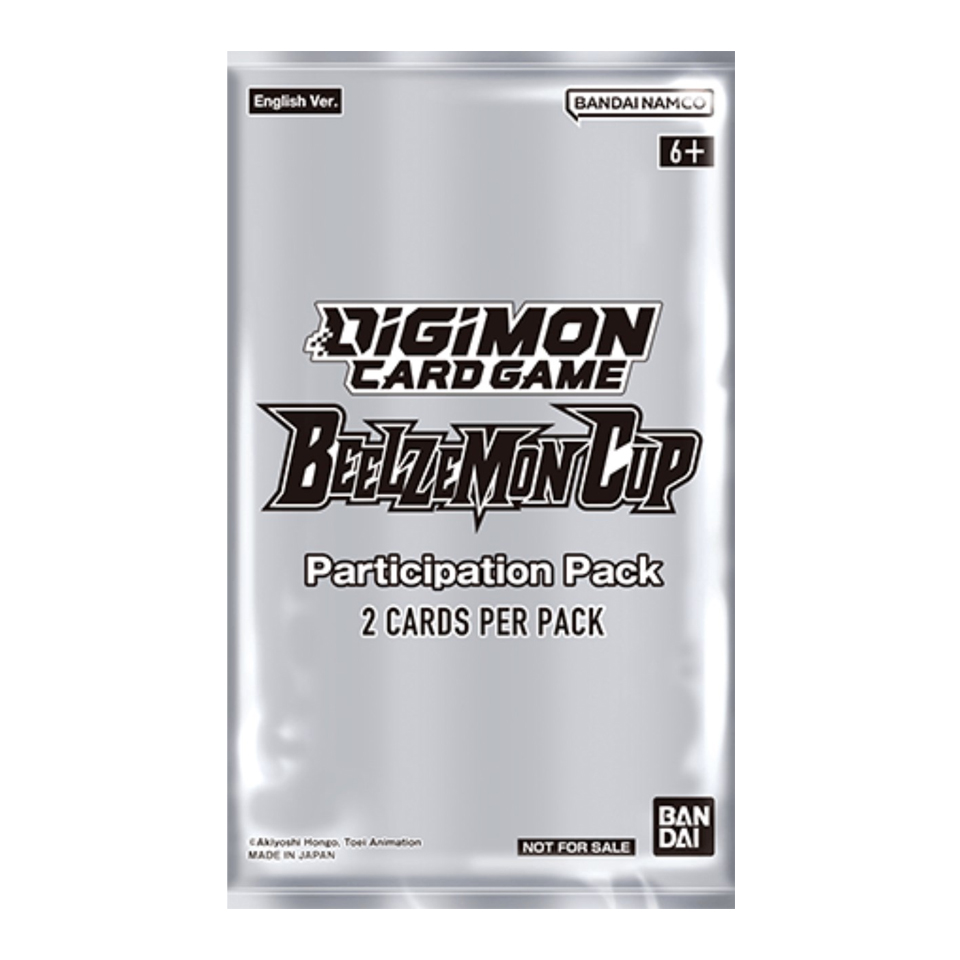 Sobre de Beelzemon Cup Participation