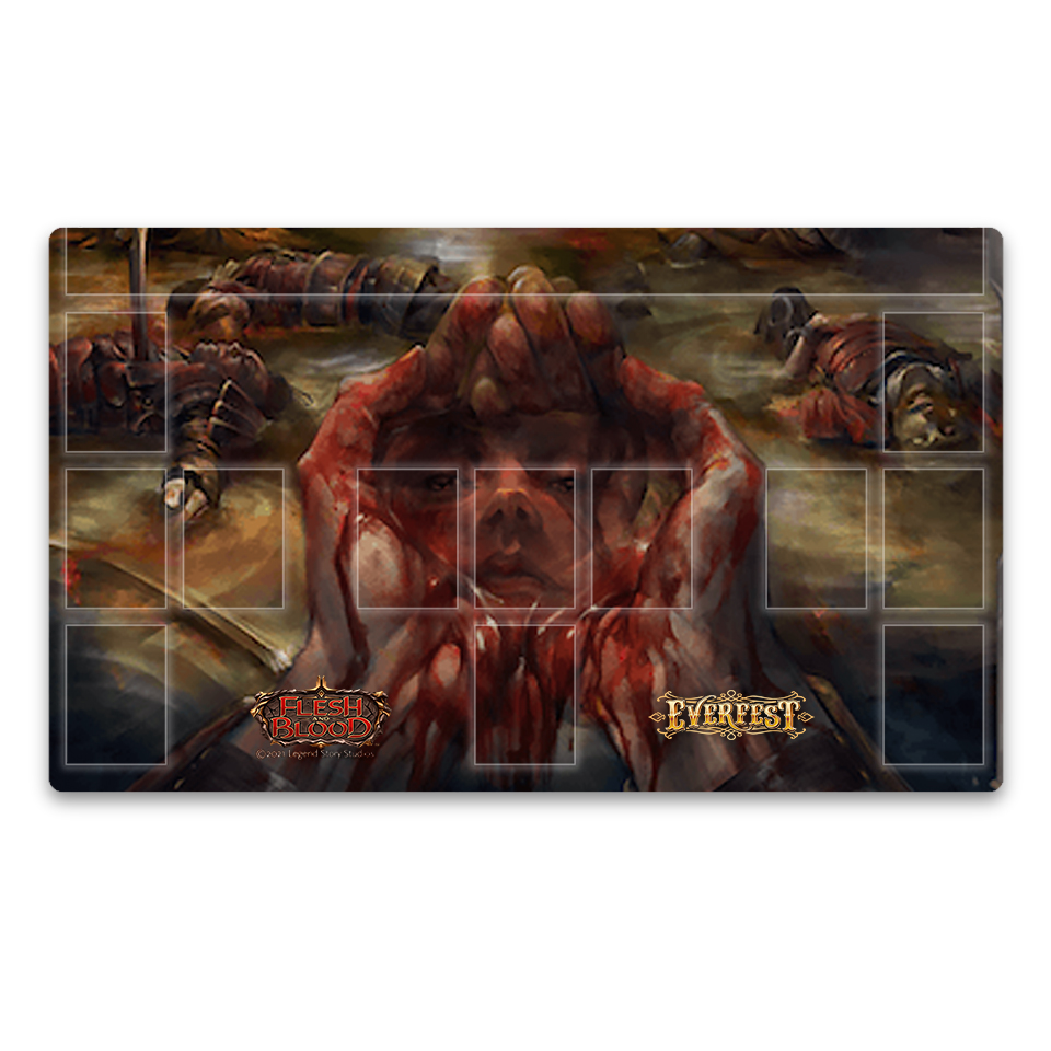 Prize Wall "Blood on Her Hands" Playmat
