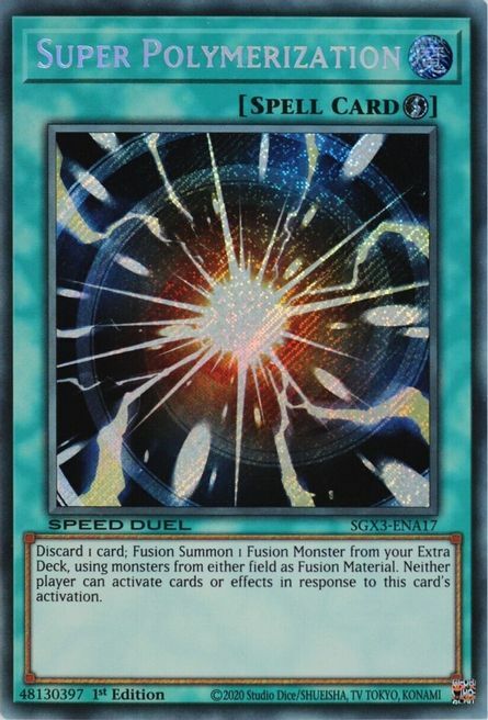 Super Polymerization Card Front