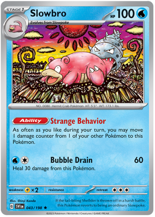 Slowbro Card Front