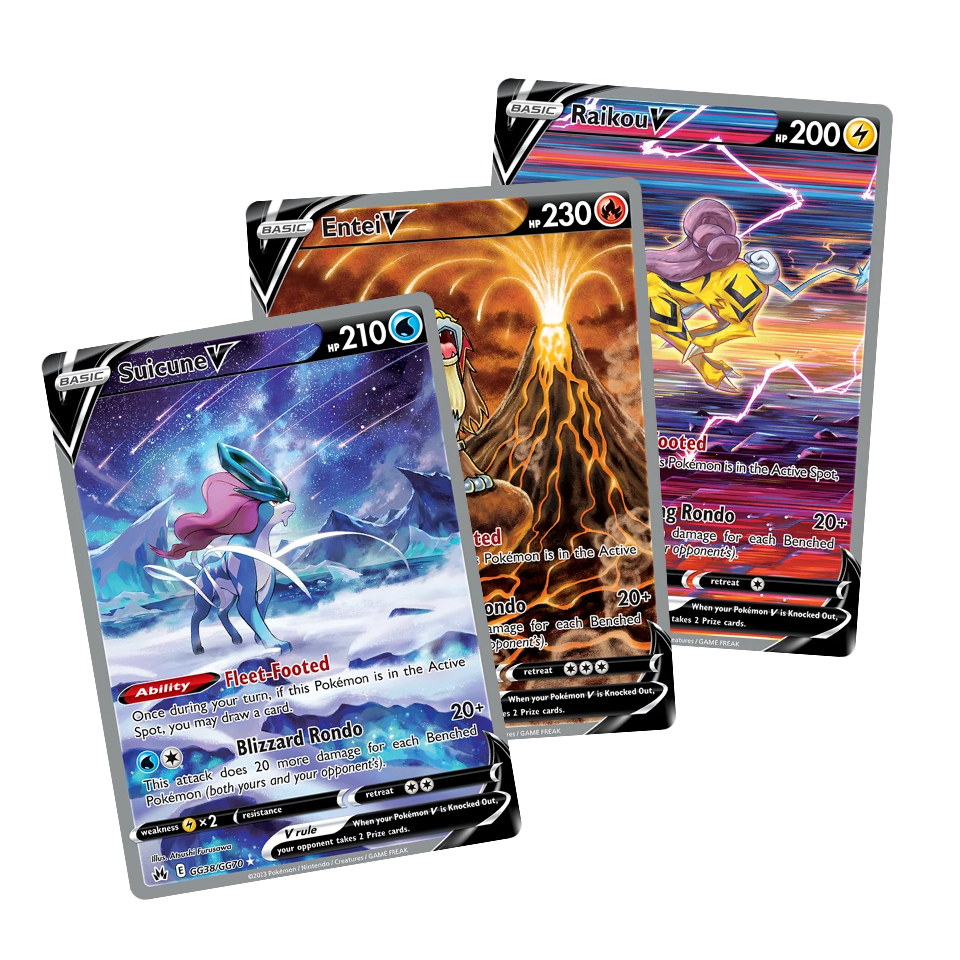 Zenit Regale: Raikou, Entei & Suicune Alt Art