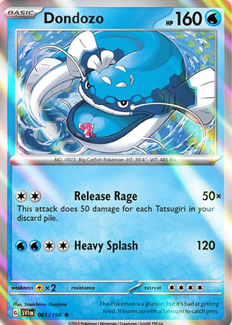 Dondozo Card Front