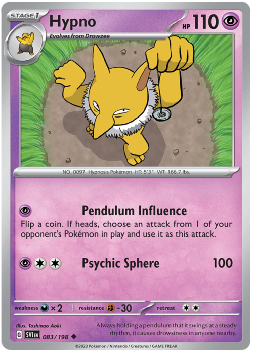 Hypno Card Front