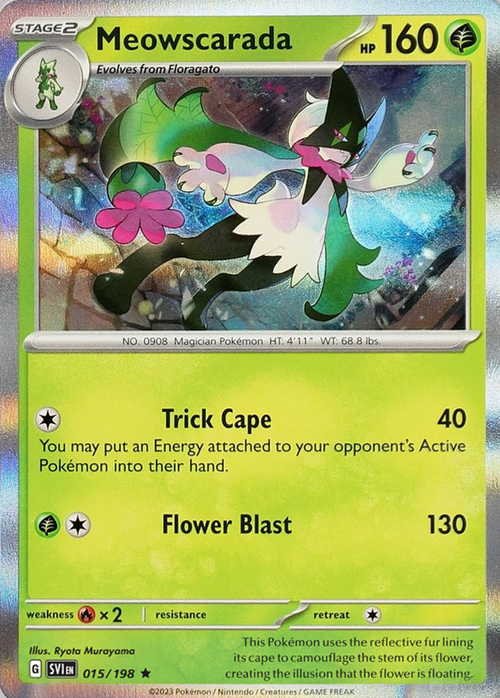 Meowscarada Card Front