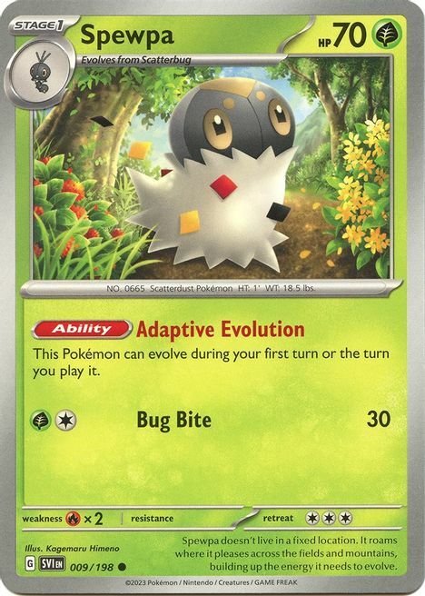 Spewpa Card Front