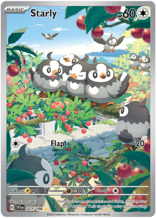 Starly Card Front