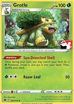 Grotle Card Front