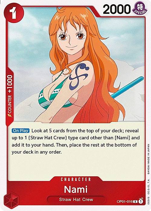 Nami Card Front