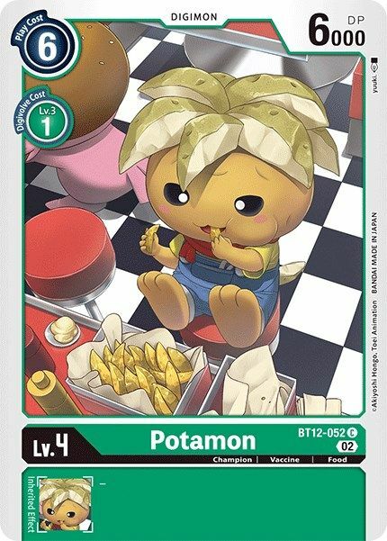 Potamon Card Front