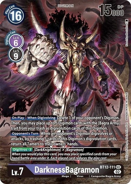 DarknessBagramon Card Front