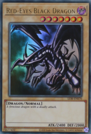 Drago Nero Occhi Rossi