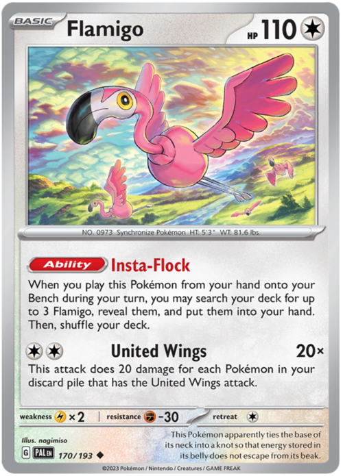 Flamigo Card Front