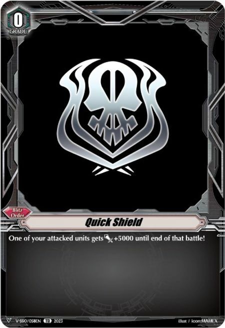 Quick Shield Card Front