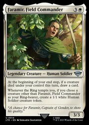 Faramir, Comandante di Campo