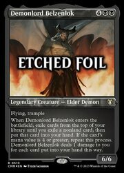 Belzenlok, Signore dei Demoni