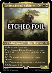 Zacama, Calamità Primordiale