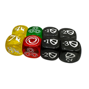 Flesh and Blood Large Dice Set - Clear