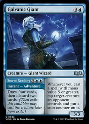 Gigante Galvanica // Leggere la Tempesta