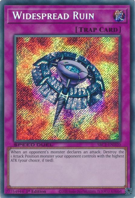 Widespread Ruin Card Front
