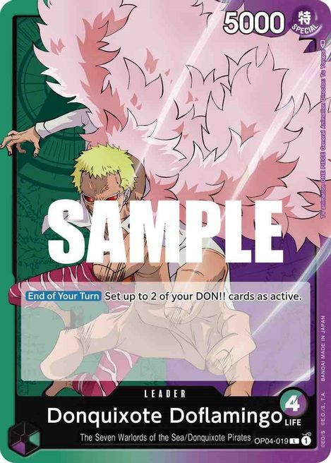 Donquixote Doflamingo Card Front