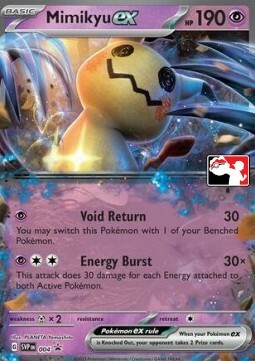 Mimikyu ex Card Front