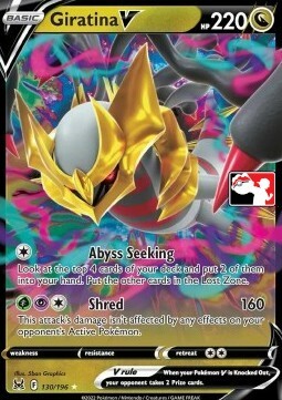 Giratina V Card Front
