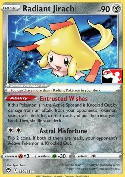 Radiant Jirachi Card Front