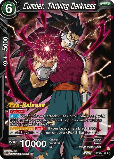 Cumber, Thriving Darkness Card Front