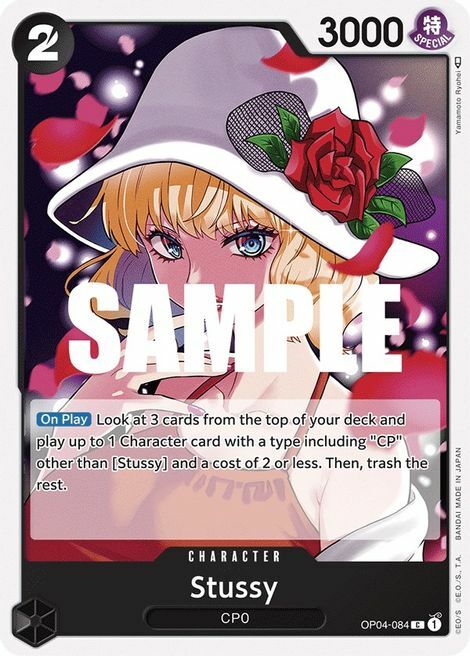 Stussy Card Front
