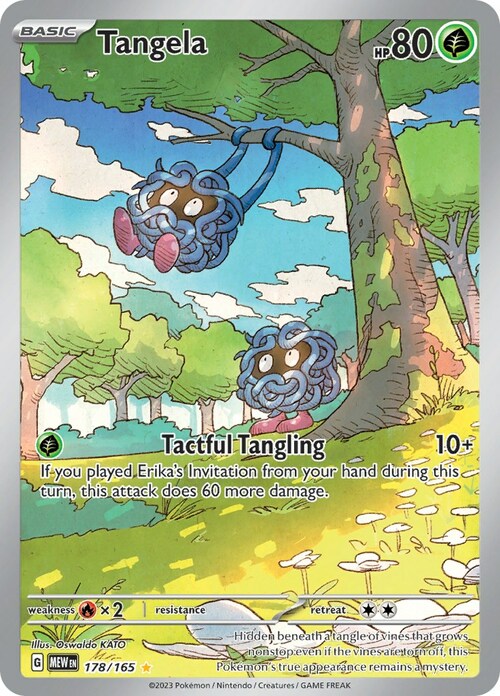 Tangela [Tickling Vines | Double Kick] Card Front