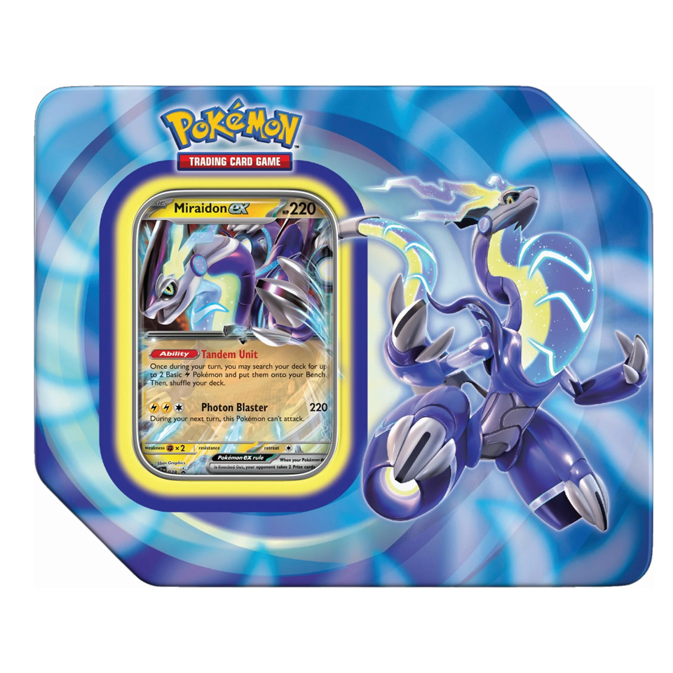 Lata Paldea Legends Tins: Miraidon ex