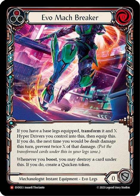 Evo Mach Breaker Card Front