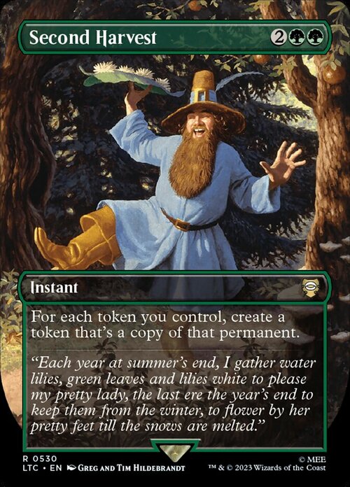 Second Harvest Card Front