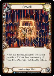 Firewall - Yellow