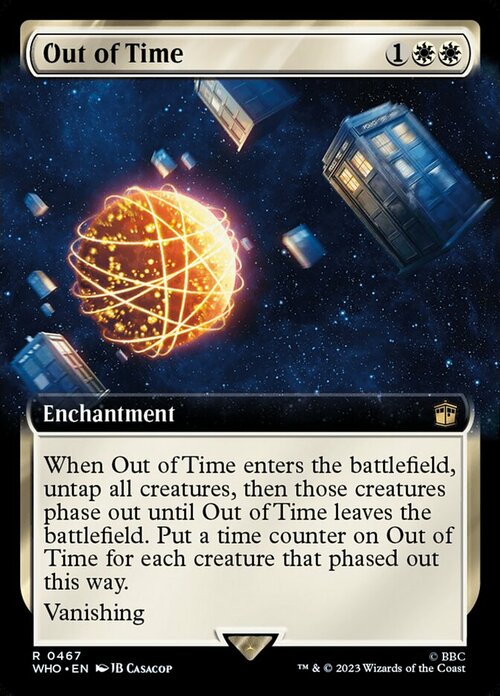 Out of Time Card Front