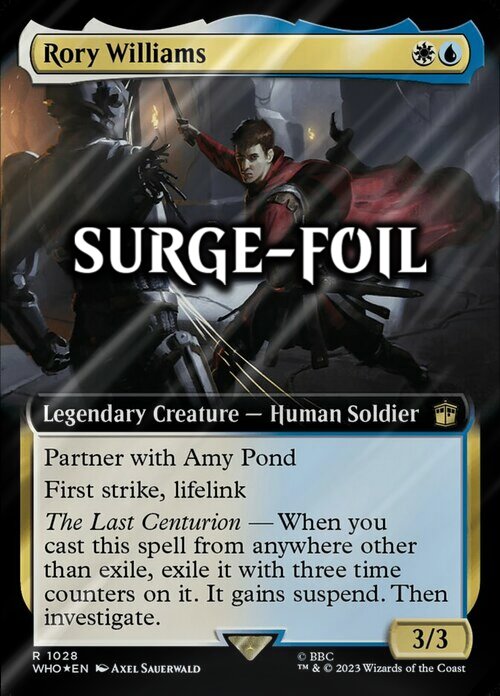 Rory Williams Card Front