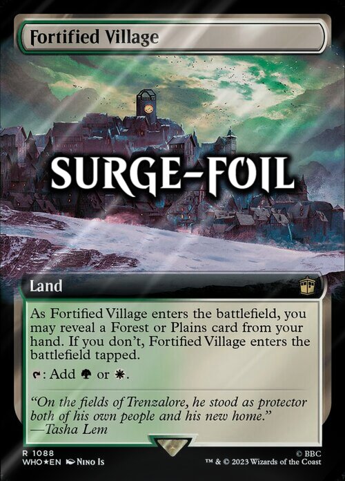 Fortified Village Card Front