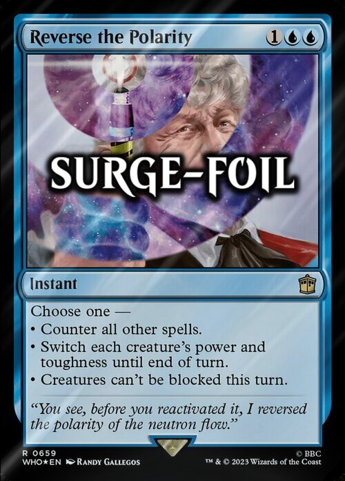 Reverse the Polarity Card Front