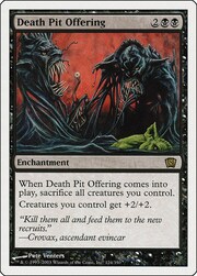 Offerta per la Fossa della Morte