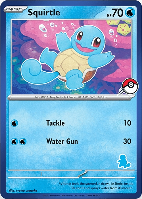 Squirtle Card Front