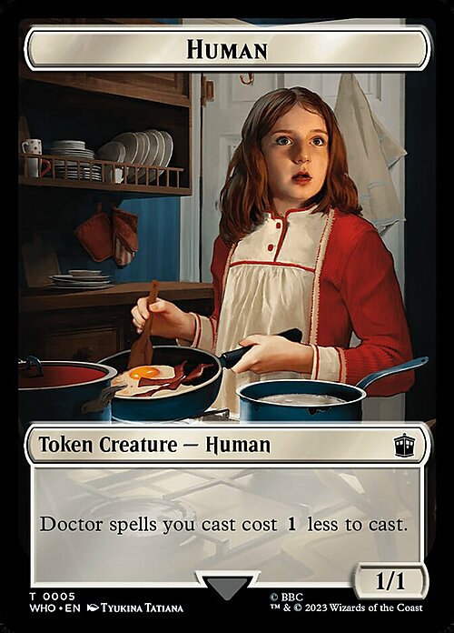 Human // Alien Insect Card Front