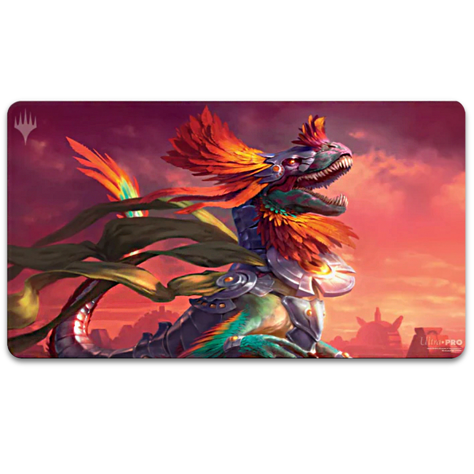 Commander: Las cavernas perdidas de Ixalan: Tapete "Pantlaza, Sun-Favored"