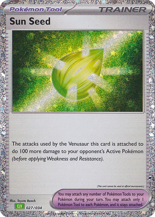 Sun Seed Card Front
