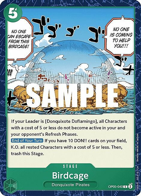 Birdcage Card Front